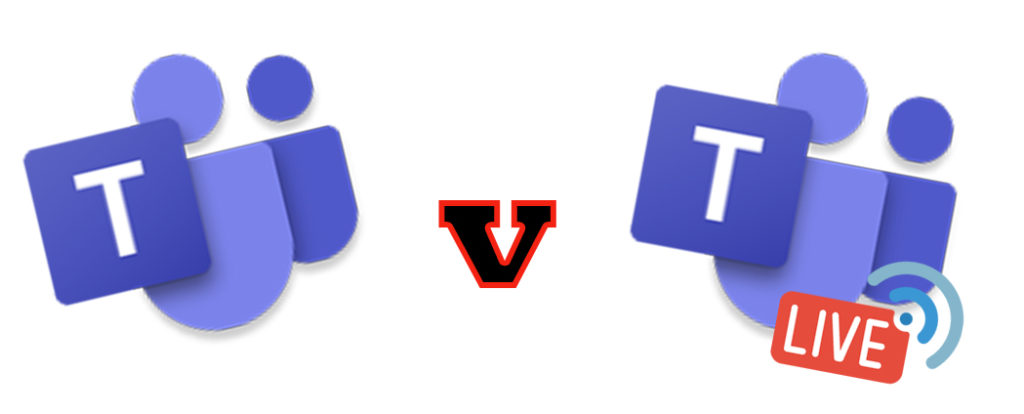 Teams live event vs Meeting