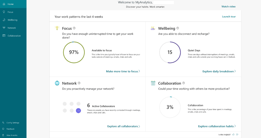 Work Smarter with Office 365 MyAnalytics