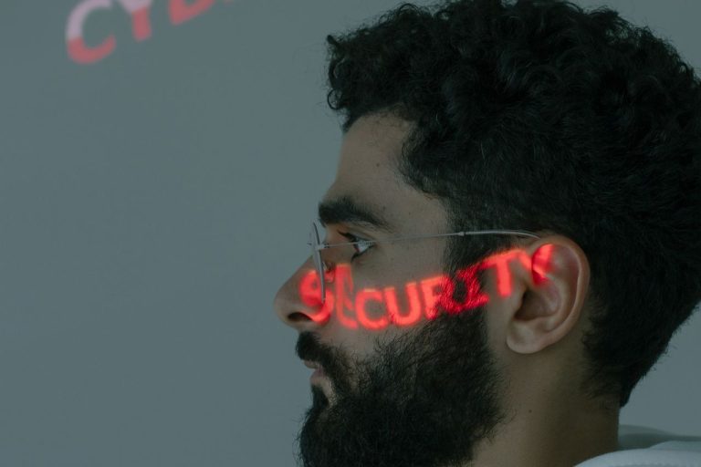 Cybersecurity concept with the word security highlighting AI adoption risk