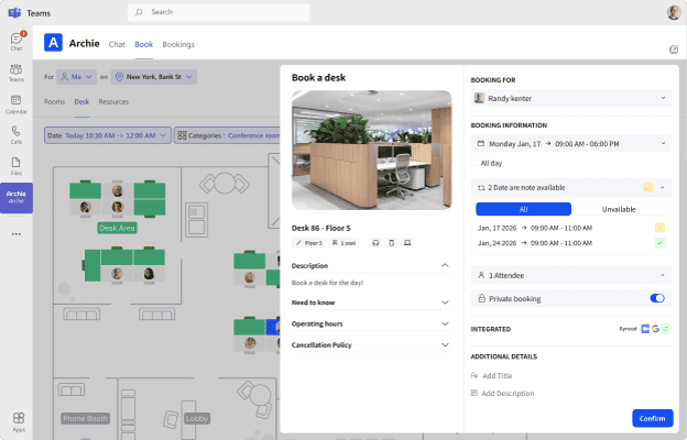 Best Desk Booking Software For Microsoft Teams 2 Best Desk Booking Software for Microsoft Teams
